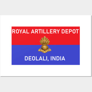 Royal Artillery Depot Deolali, India Posters and Art